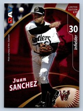 Juan Sanchez 2009 DAV Disabled American Veterans Wisconsin Timber Rattlers SGA