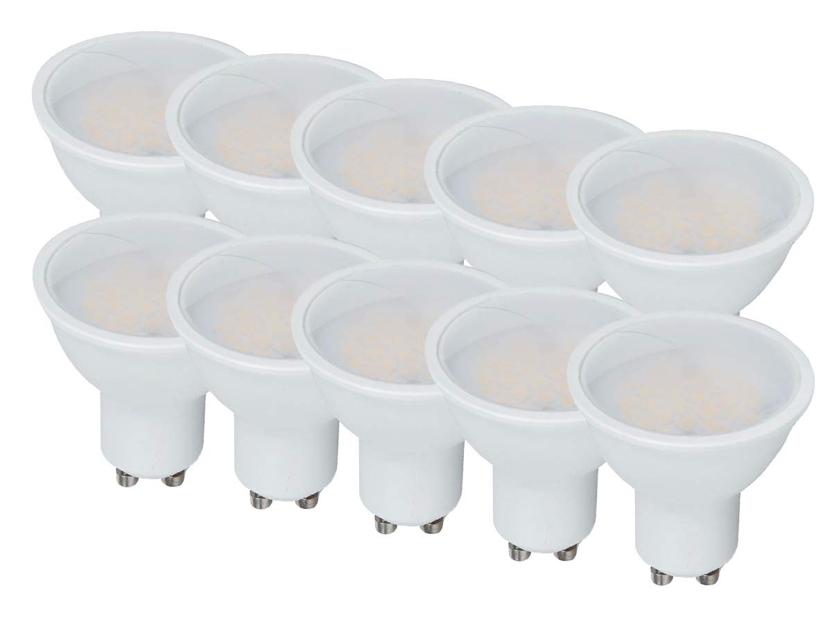 Ampoules LED GU10 angle 110 degrés pour supprimer les zones sombres au plafond