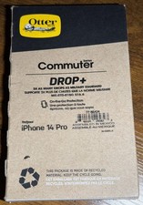 OtterBox Commuter Case Drop for Apple iPhone 14 Pro Black New In Box