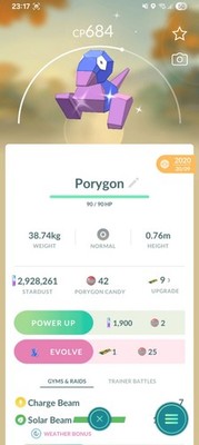 Shiny Porigon Pokemon Garantiert Glück ab 2020 Registriert oder 30 Tage