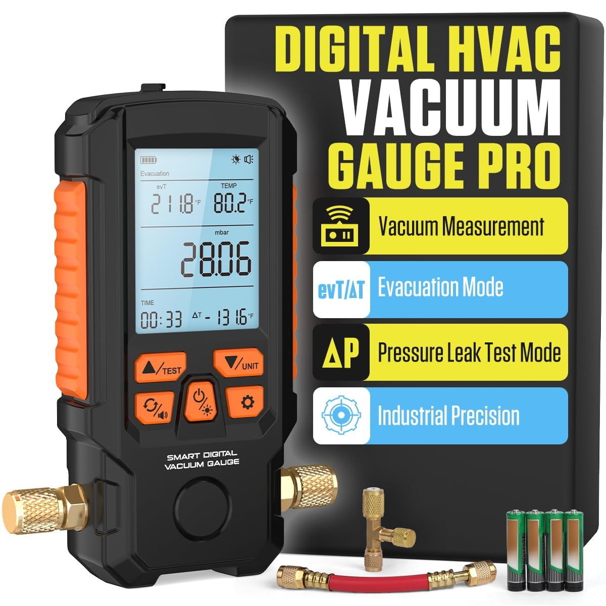 YUANRI Digital Vacuum Gauge Pro
