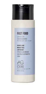 AG Care Fast Food Lightweight Leave - On Conditioner 8 oz New Sealed