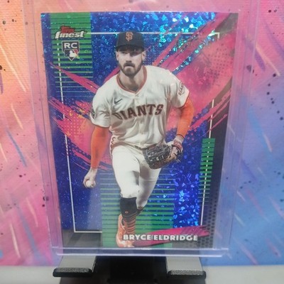 2026 Topps Finest ⚾️ Bryce Eldridge RC Rare Blue Mini Diamonds 52/150 SF Giants