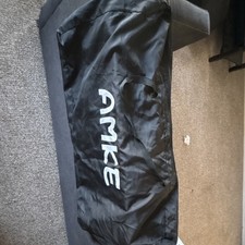 AMKE Black Nylon Ski Bag with Carry Handle for Winter Sports
