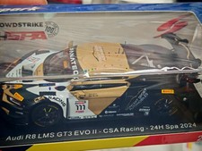 Spark 1:43 Audi R8 GT3 lms evo 2 Spa 2024 resin ornament racing model NIB