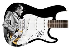 Joe Bonamassa Signed Fender Custom 1/1 Graphics Photo Guitar