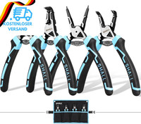 Shall Sprengringzangen-Set, 4-Teiliges Robustes 7-Zoll-Sicherungsringzangen, Sic