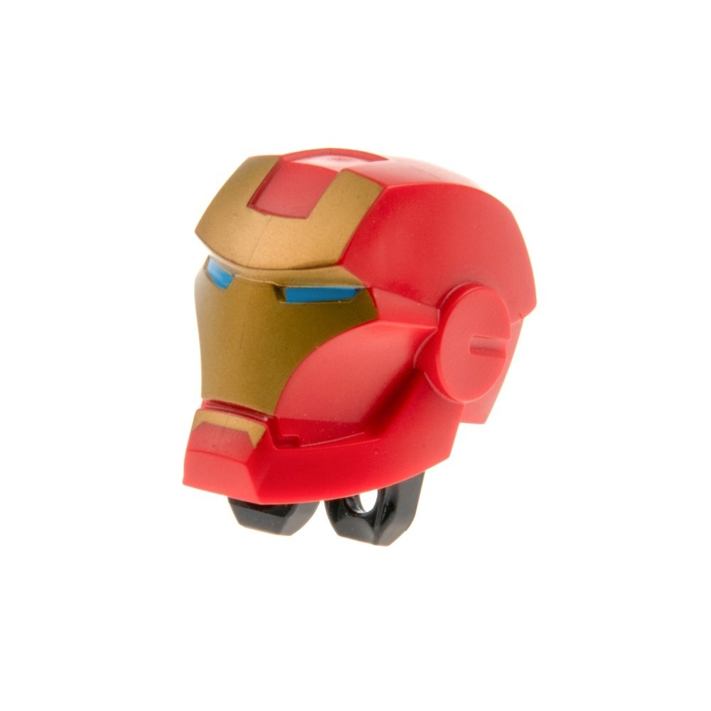 1X Lego Large Figure Head Super Heroes Iron Man Red Modified BB0562C01PB01