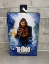 Neca The Thing 7-Inch Scale Action Figure - Ultimate Macready v2 with Interch...
