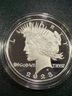 2023 S Peace Silver Dollar Proof Coin, Original US Mint Box & COA PR315
