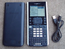 Texas Instruments TI-Nspire CX Graphing Calculator w/ Cover Sleeve & Cord TESTED