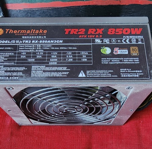 Thermaltake TR2 RX 850W ATX 12V 2.3 80 Plus Bronze TR2 RX-850AH3CH Power Supply - Picture 2 of 12