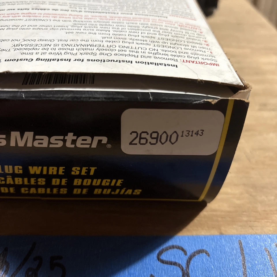 Parts Master 26900 conjunto de fios de vela de ignição de substituição original do fabricante - Imagem 2 de 4