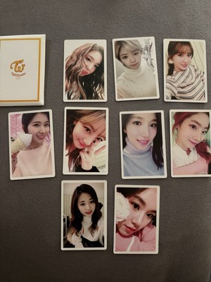Twice coaster lane 2 Pre Order Photocard Set 