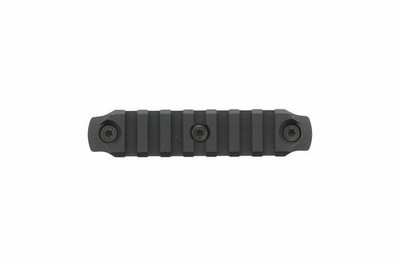 Bravo Company BCM Keymod Aluminum Picatinny Rail Section, Black, 4'' 4'', Black 