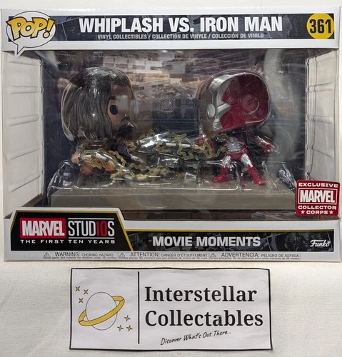 Funko Pop! Marvel Movie Moments: Whiplash vs. Iron Man #361