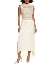 Peserico Alpaca & Wool-Blend Maxi Dress Women's