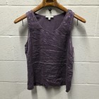 Lunya silk top "good in bed" product line extra comfort loungewear jeans top M — photo 1