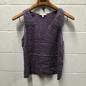 Lunya silk top "good in bed" product line extra comfort loungewear jeans top M