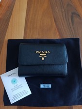 prada womens wallet leather