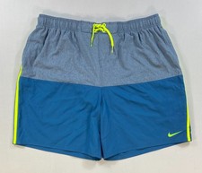 Men's Nike Big Man Swim Trunks 11" Lined NESS0783 Size 4XL