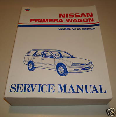 Manual de Instrucciones Nissan Primera Familiar W 10 Desde 08/1990