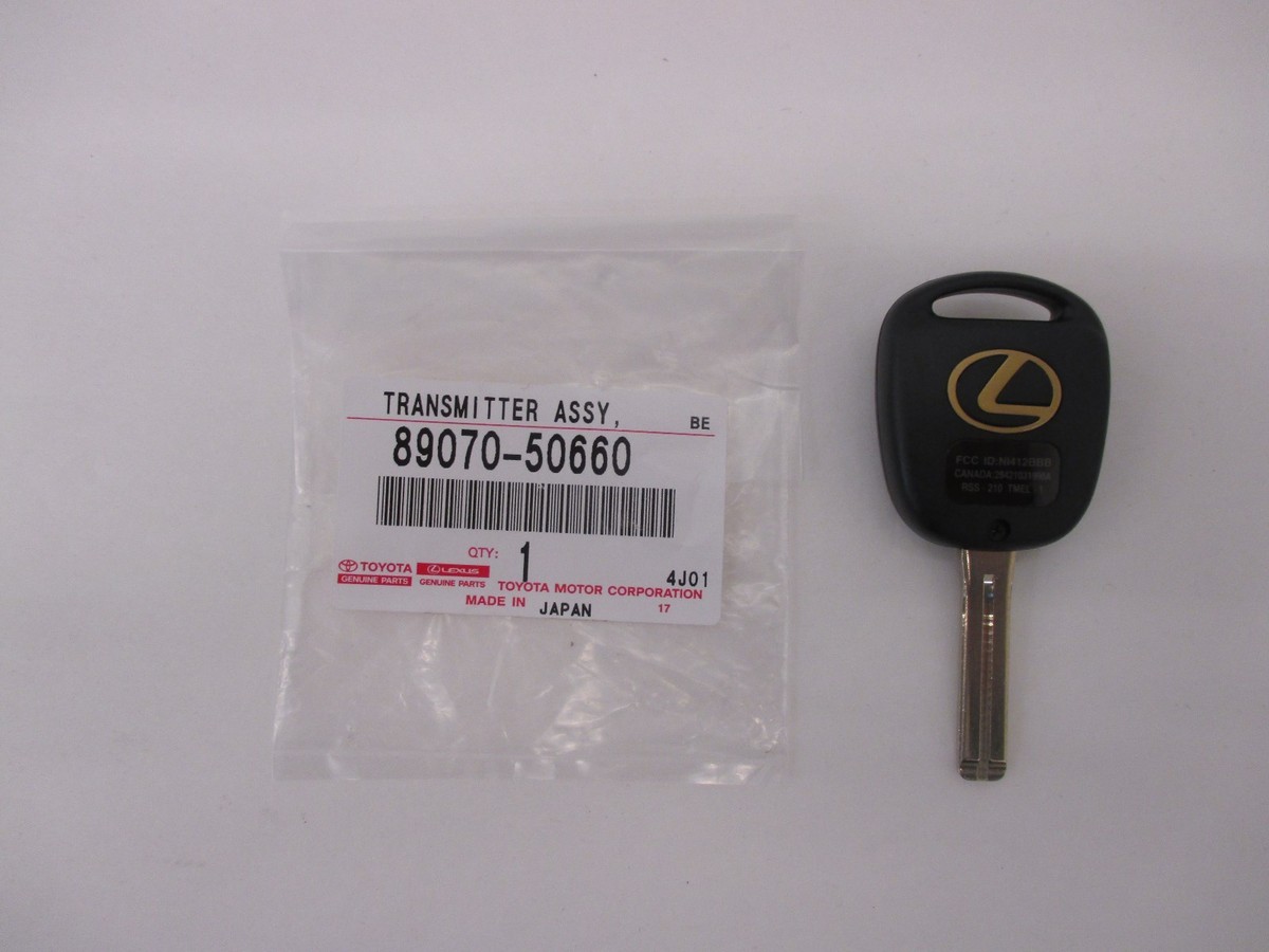 LEXUS OEM FACTORY MASTER KEY WITH REMOTE 2001-2003 LS430 89070