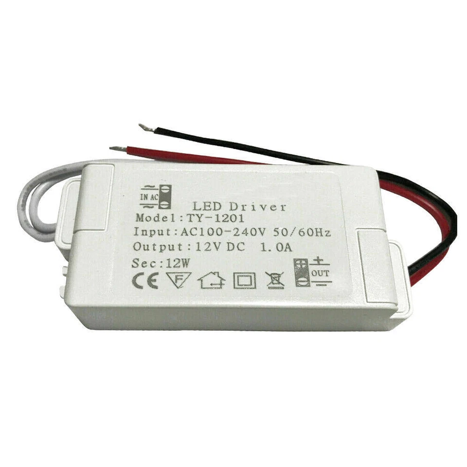LED Driver Power Supply Transformer 240V - DC12V 1A 12W adapter Constant voltage - Image 2 of 3
