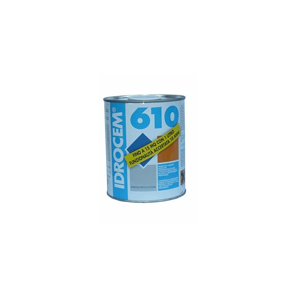 IDROCEM 610 Latta Lt. 5 IMPERMEABILIZZANTE TRASPARENTE PER TERRAZZI E BALCONI