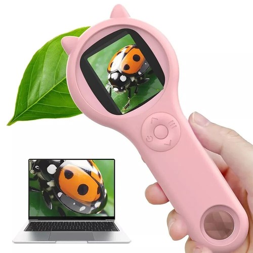 Digital Microscope 500X Children's Handheld Microscope for Kids 2 megapixel - Picture 4 of 28