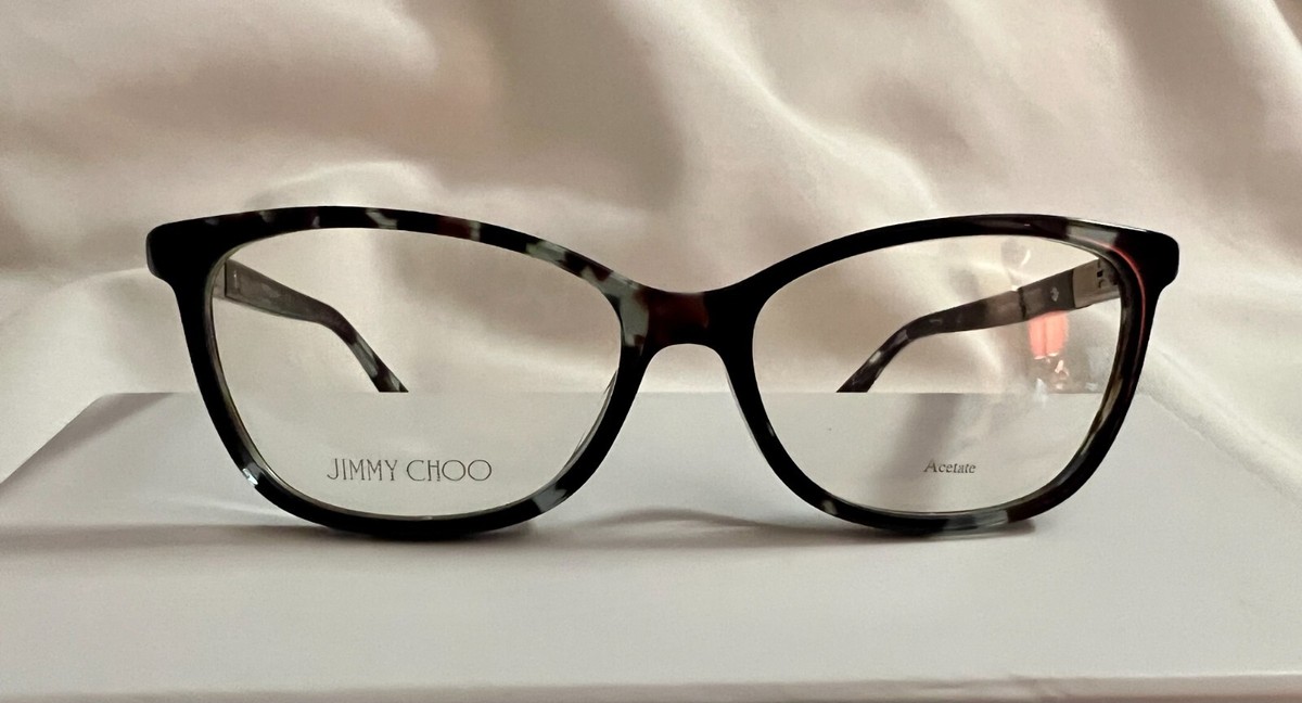 JIMMY CHOO キャットアイフレムメカネ JC282G R8M JIMMY CHOO JC282/G CAT EYE ACETATE EYEGLASS FRAMES R8M AZURE