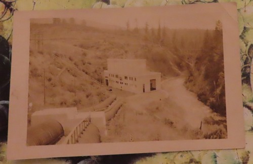 RPPC C1916 White Salmon Electric Plant Dam on river Klickitat County WA