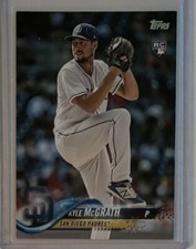 2018 Topps #376 Kyle McGrath San Diego Padres Baseball Card 