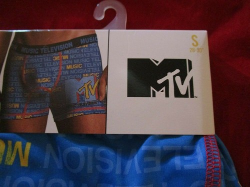 MTV Music Television Themed Boxer Briefs Size Small S 28-30 - Picture 2 of 4