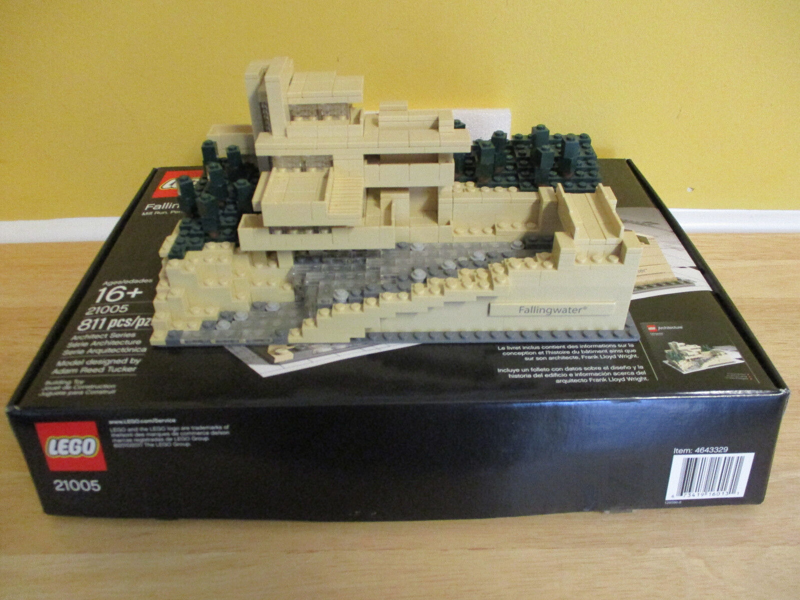 Lego 21005 Fallingwater Built Complete w/Box & Manual