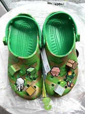 Crocs Minecraft Kids Grass Block Size 6 New In Bag