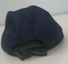 Casquette de camp piquée nylon suprême SS19 logo boîte chapeau bleu marine 