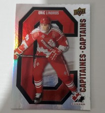 2021-22 Hockey Tim Hortons TEAM CANADA CAPTAINS Eric Lindros CC-10