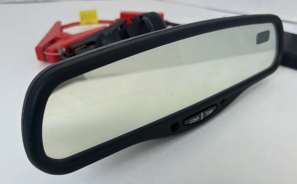 Espejo retrovisor Silverado Sierra Tahoe Yukon 99-02 OEM atenuación automática brújula temperatura Foto 2 de 4