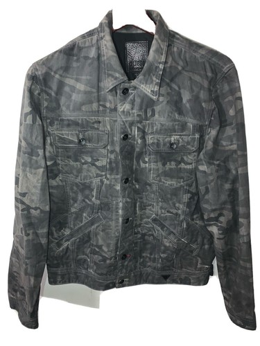 Guess Black And Silver Denim Camo/Army 