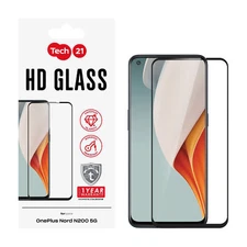 Tech21 OnePlus Nord N200 5G Tempered Glass Screen Protector Black