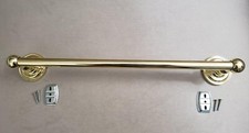 18 in Wall Mount Bathroom Towel Bar Gold color