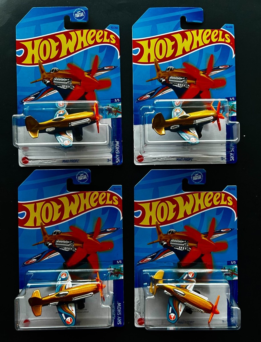 Hot Wheels 2023 Treasure Hunt TH Mad Propz (Lot of 4) | eBay