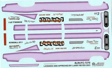 Slixx 7270 Larry Reyes Cuda F/C 1/25 decal