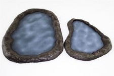 OO/HO Gauge Pond - Set of 2 - Railway Modelling Diorama