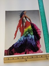 Magazine Clipping - Joy Bryant in an Alexander McQueen dress, 2004