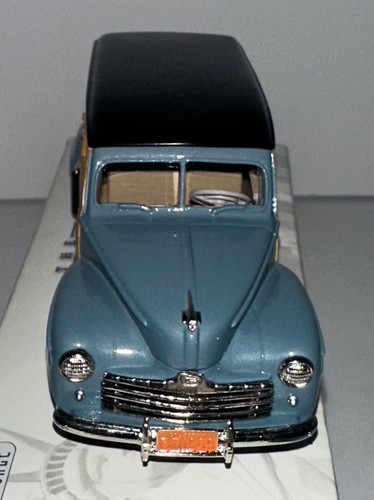 BROOKLIN MODELS 1:43 1947 FORD V-8 STATION WAGON BRK. 83 – Blue Grey Metallic - Picture 10 of 11