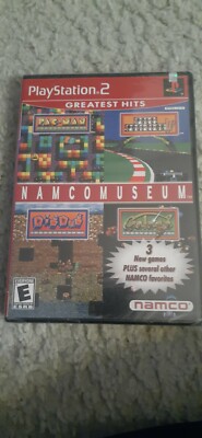 NAMCO MUSEUM - Sony Playstation 2 PS2 Greatest Hits Pacman Galaga new WATA Ready