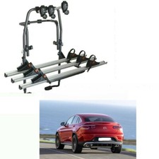 FAHRRADTRÄGER HINTEN STAND UP 3 SCHIENEN FÜR MERCEDES GLC COUPE BJ 2019 3 FAHRRÄDER FAHRRADTRÄGER HINTEN STAND UP 3 SCHIENEN FÜR MERCEDES GLC COUPE BJ 2019 3 FAHRRÄDER