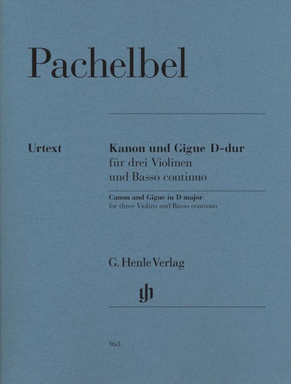 Pachelbel, Johann - Kanon Und Gigue D-dur Für Drei Violinen Und Basso